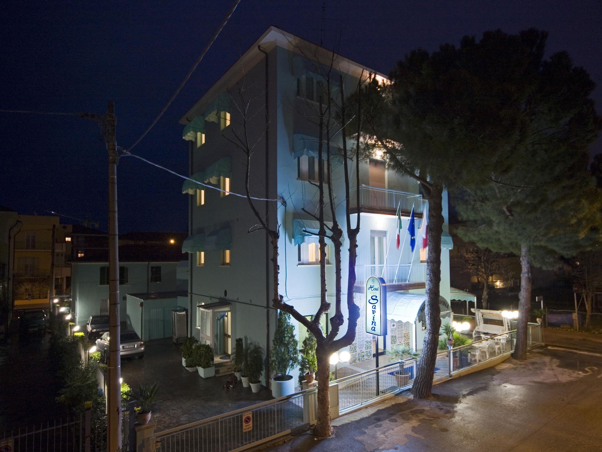 Hotel Savina Rimini Eksteriør billede